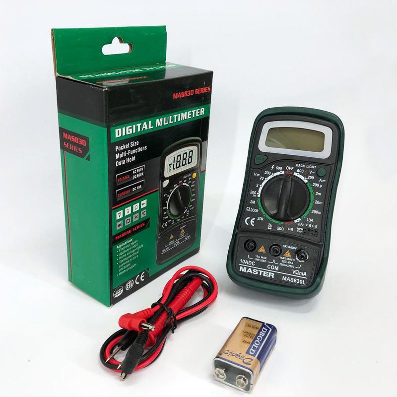 Мультиметр для автомобиля Mastech MAS830L, Электронный мультим...: цена ...