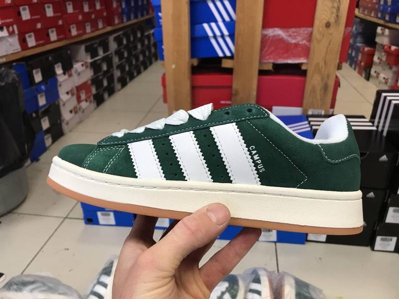 Кросівки adidas campus 00s dark green/cloud white 44: ціна 2660 грн ...