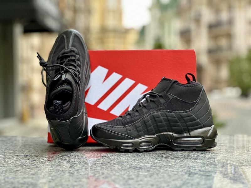 Air max 95 boot 2024 black