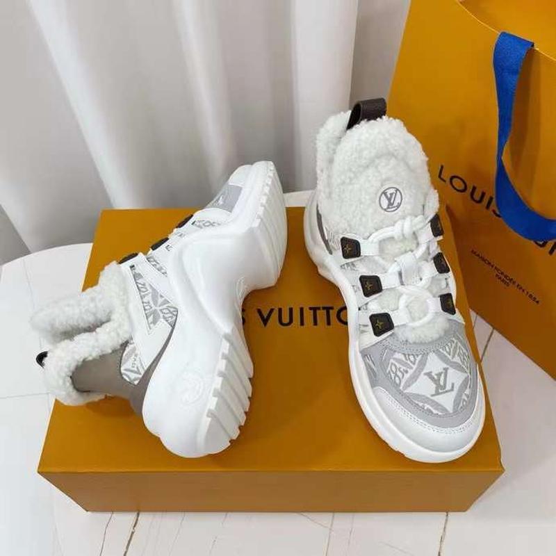 Меховые кроссовки в стиле louis vuitton: цена 5200 грн - купить Кеды ...