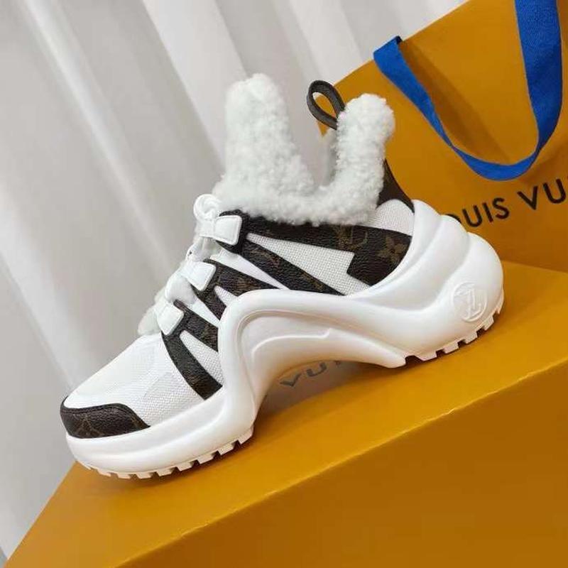 Меховые кроссовки в стиле louis vuitton: цена 5200 грн - купить Кеды ...
