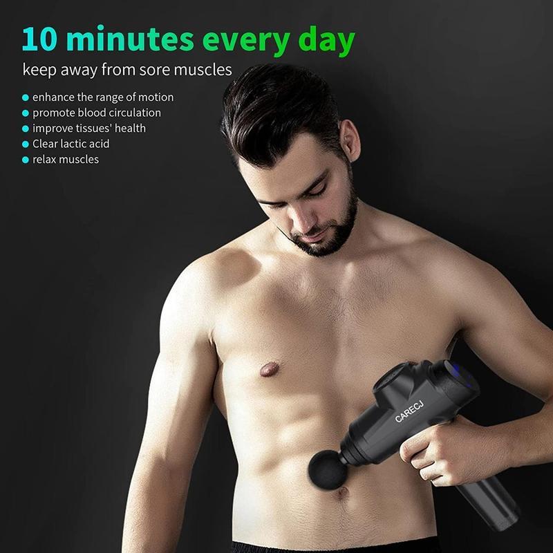 Массажный пистолет carecj x1 pro цена 1773 грн купить Техника для