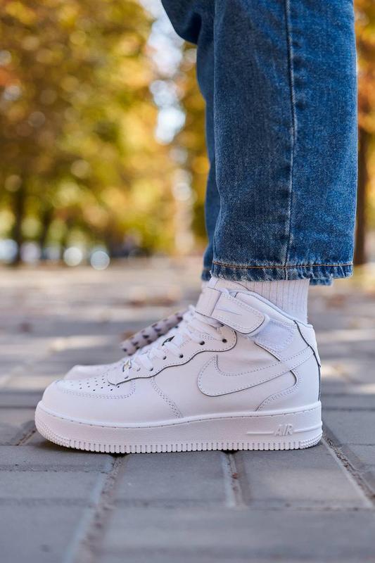 Nike air force 1 white sale premium