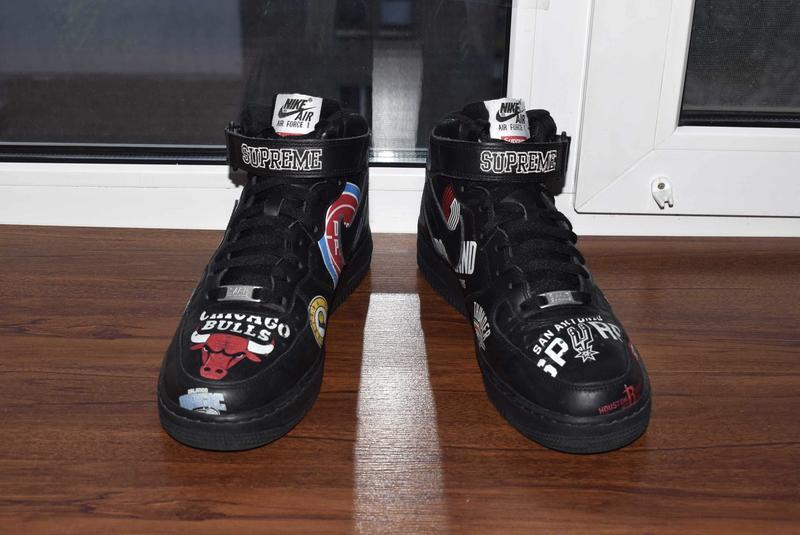 Air force 1 mid x sale supreme