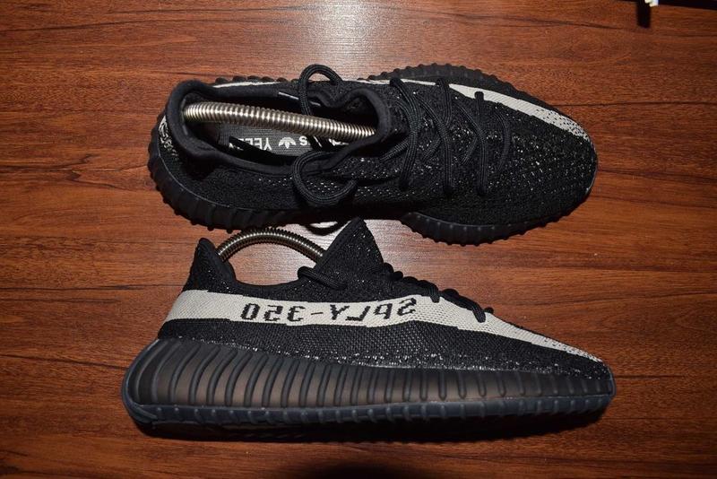 Yeezy boost cheap 350 black white