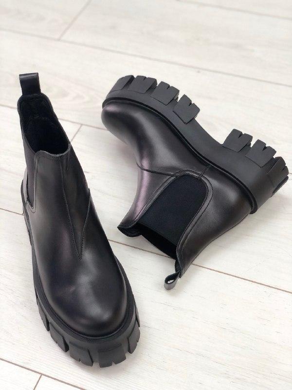 Zhenskie Botinki Chelsi Na Platforme 1850 Kupit Na Izi 6426919