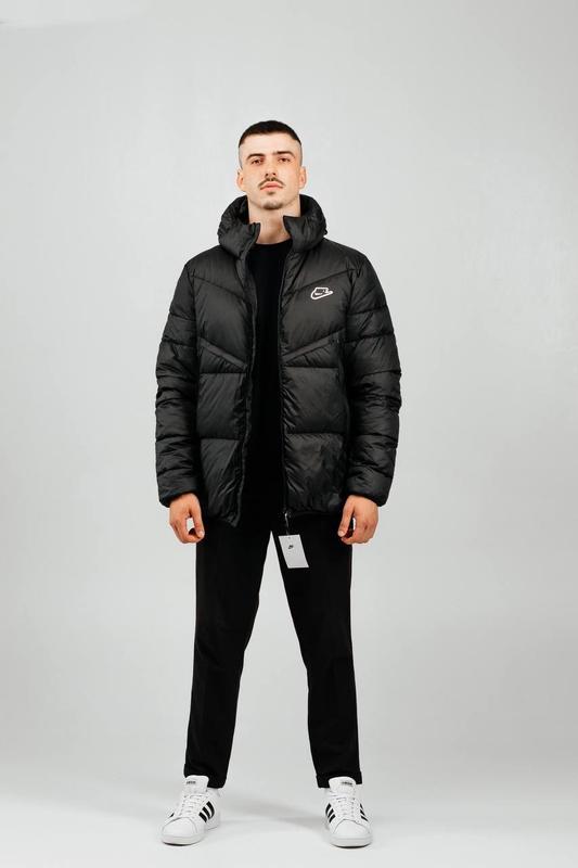 Пуховик nike nsw / куртка найк / оригинал / черная: цена 3199 грн ...
