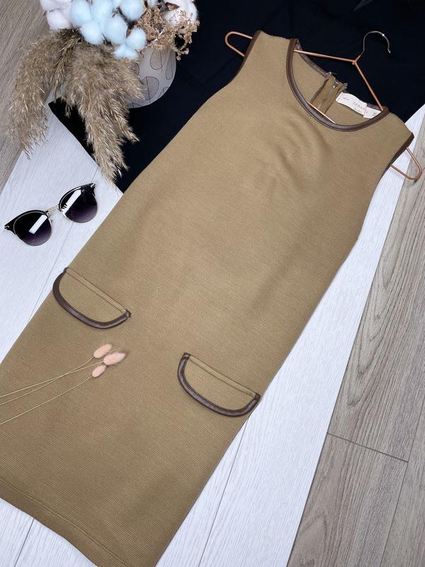 Тепла в’язана сукня zara s плаття трапеція коротке плаття в’яз...: ціна ...
