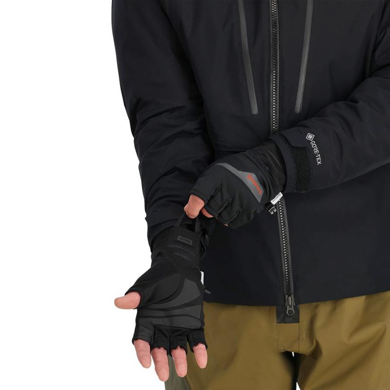 Рукавички Simms Windstopper Half Finger Glove Black M (13795-0