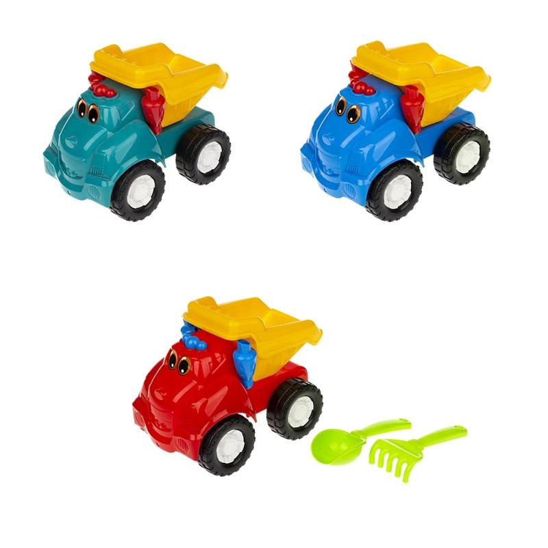 Машинка "Смайл" самоскид №1: машинка, лопатка та грабельки арт...: цена ...