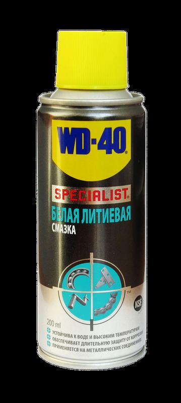 Смазка литиевая универсальная WD-40 Specialist белая 200 мл (1...: цена ...