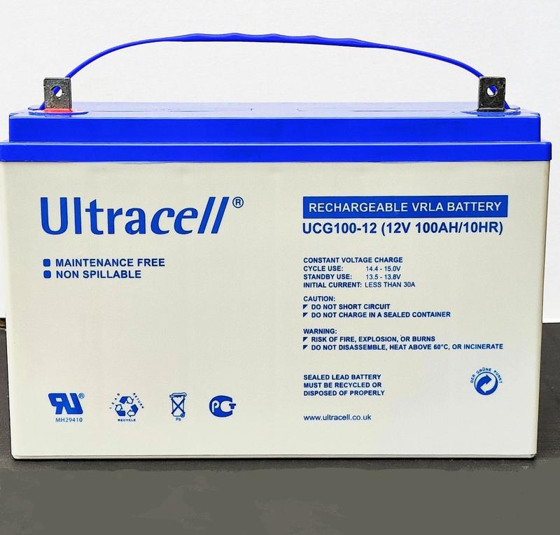 Аккумуляторная батарея GEL Ultracell UCG-100-12 12V 100Ah, Ак: цена  8405 грн - купить Батареи и аккумуляторы на ИЗИ