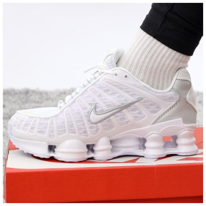 White cheap shox tl