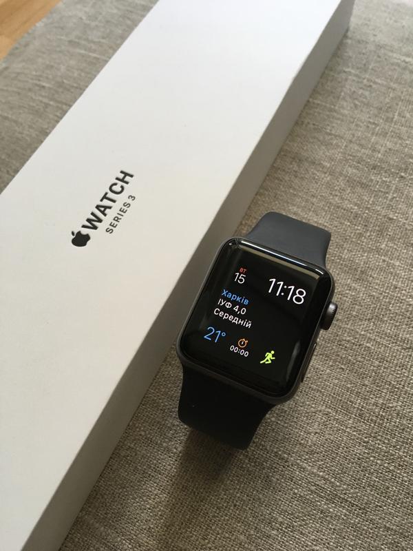 apple watch series 3 38mm space gray