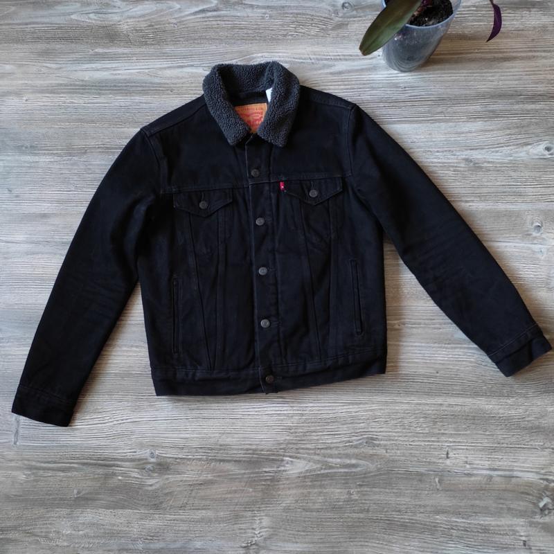 Мужская утепленная шерпа джинсовка levis sherpa: цена 1750 грн - купить ...