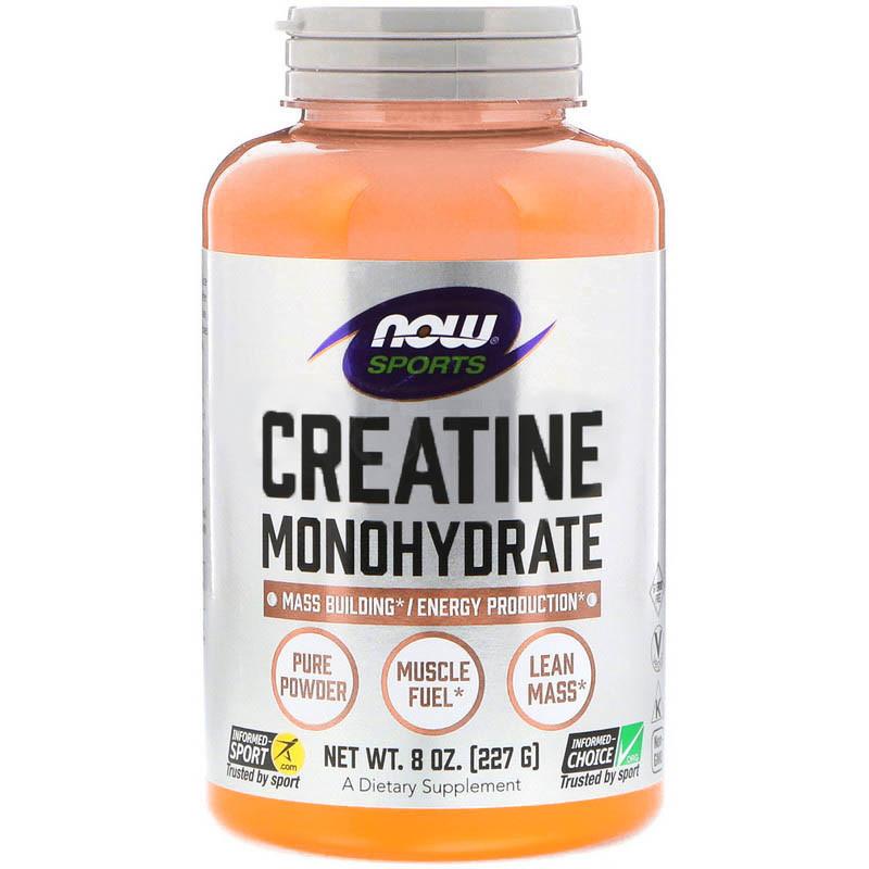 Креатин NOW Sports Creatine Monohydrate, 227 грамм: цена 609 грн ...