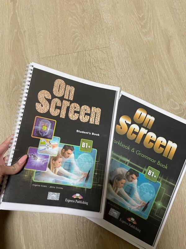 On Screen B1+ Student’s Book And Workbook & Grammar Book - 349 грн ...