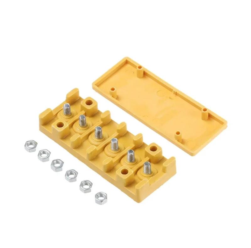 Клемна колодка для фазних дротів контролера 6 контактів: ціна 180 грн ...