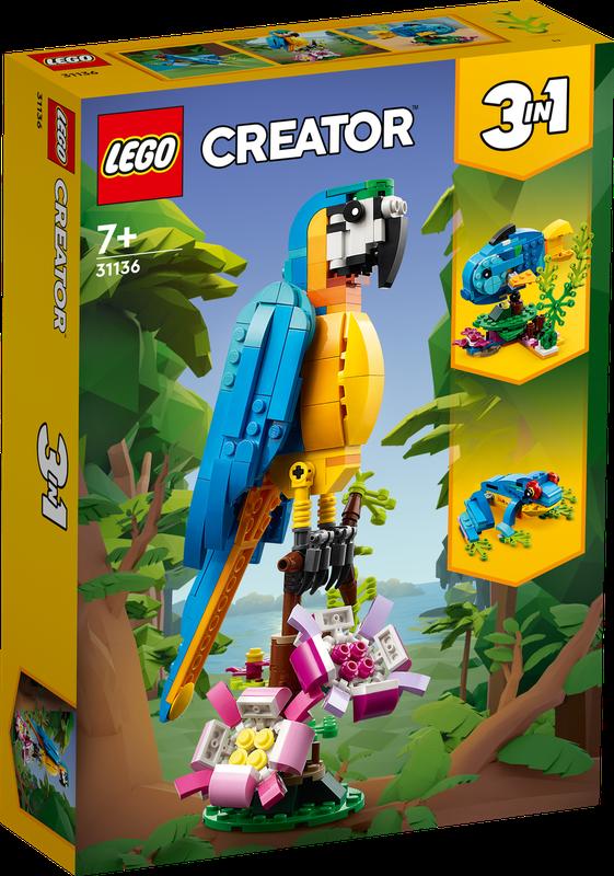 LEGO [[31136]] ЛЕГО Creator 3 в 1 Экзотический попугай [[31136]]: цена ...