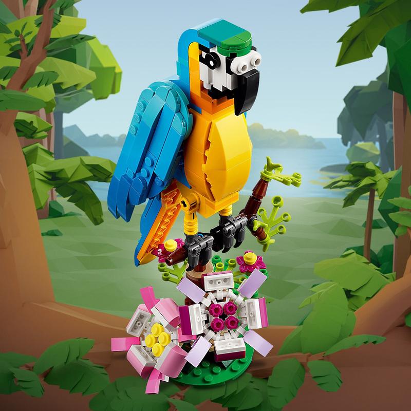 LEGO [[31136]] ЛЕГО Creator 3 в 1 Экзотический попугай [[31136]]: цена ...