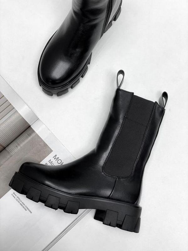 Botinki Zhenskie Zima Chelsi Vysokie Prada Bottega Zara Zara 2200 Kupit Na Izi 6609382