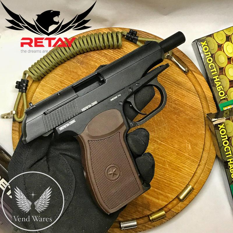 Стартовый пистолет Макарова Retay PM ПМ под Холостой патрон 9мм: цена ...