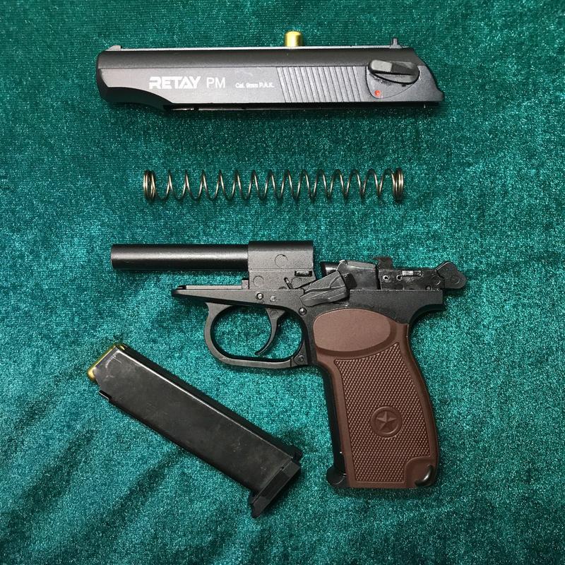 Стартовый пистолет Макарова Retay PM ПМ + 20 патронов, под Хол...: цена ...