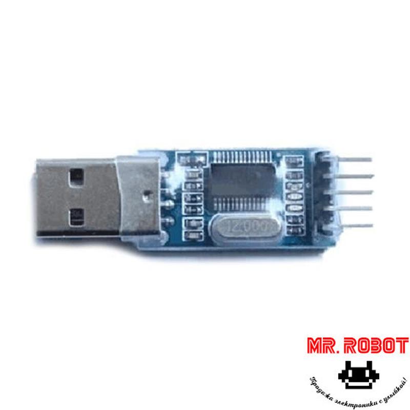 Перехідник USB COM UART TTL PL2303 Arduino (конвертер, адаптер): ціна ...