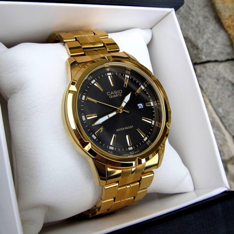 Мужские золотые наручные часы Casio / Касио: цена 1160 грн - купитьНаручные часы на ИЗИ