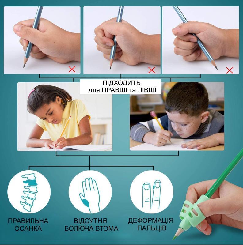 Buy Pencil Grips, ANERZA Pencil Grips for Kids Handwriting