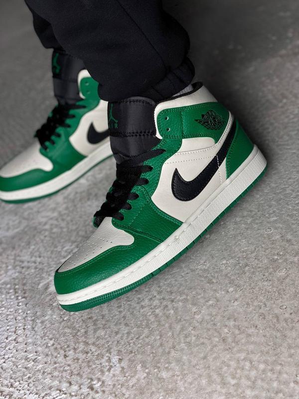 Nike air jordan 1 mid 2024 pine green