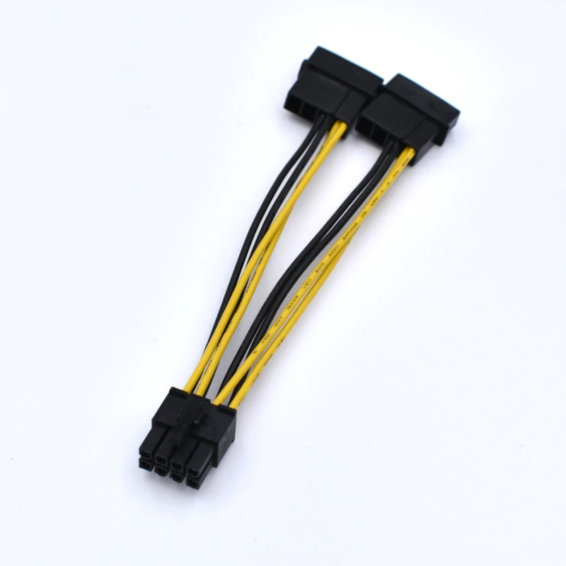 Переходник питания для процессора dual 2x molex to CPU 8 pin - 160 грн ...
