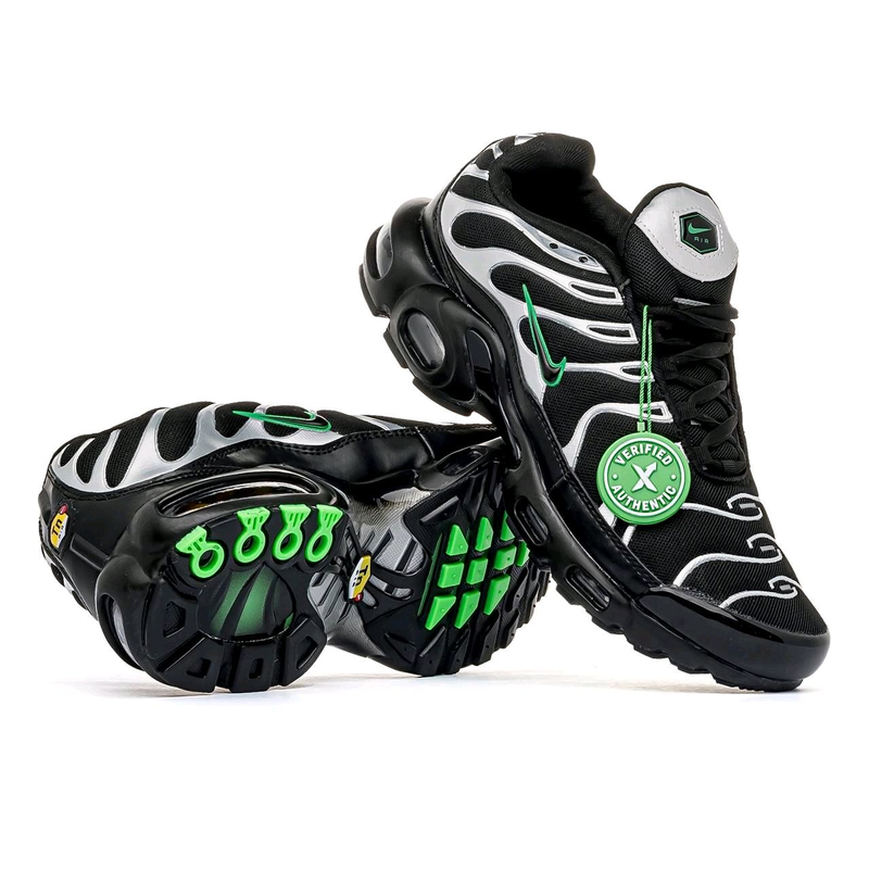 Black and green store tns