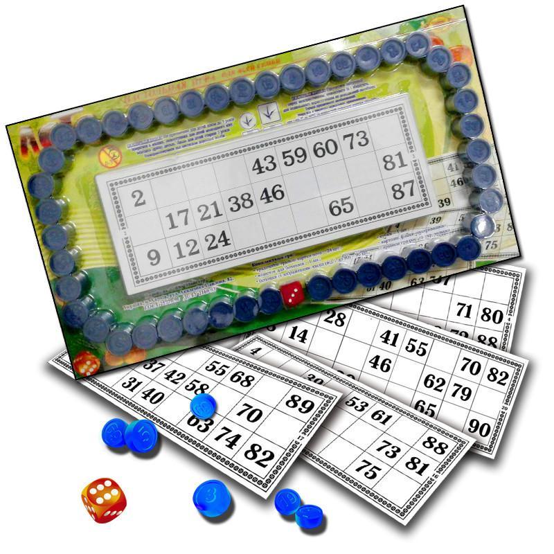 Настольна игра "лото подарочное" mkt0102 правила игры на рус. ...: цена ...