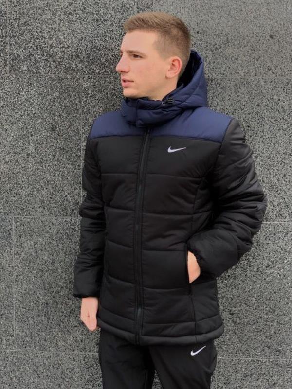 Куртка Nike Зимняя мужская + утепленные штаны Найк Комплект ...