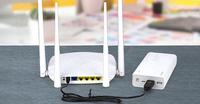 Кабель питания для Wifi роутера модем от power bank USB-DC 12V...: цена ...