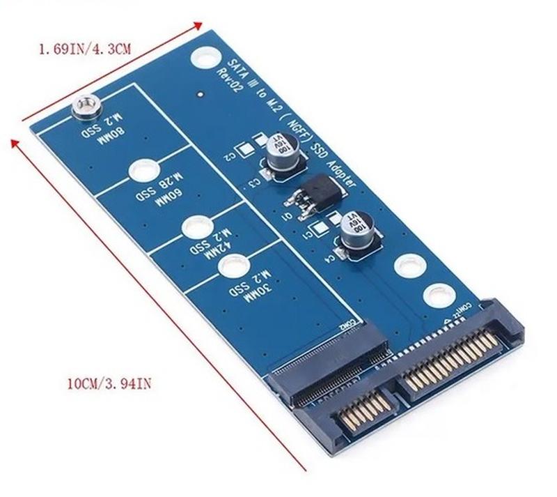 Переходник для SSD M.2 (NGFF) to Sata: цена 130 грн - купить ...