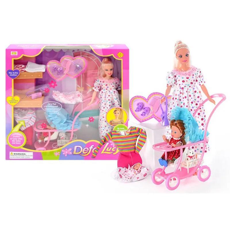 Кукла беременная типа барби defa lucy 8049 с ребенком и аксесс...: цена ...