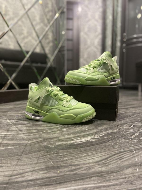 air jordan 4 neon green