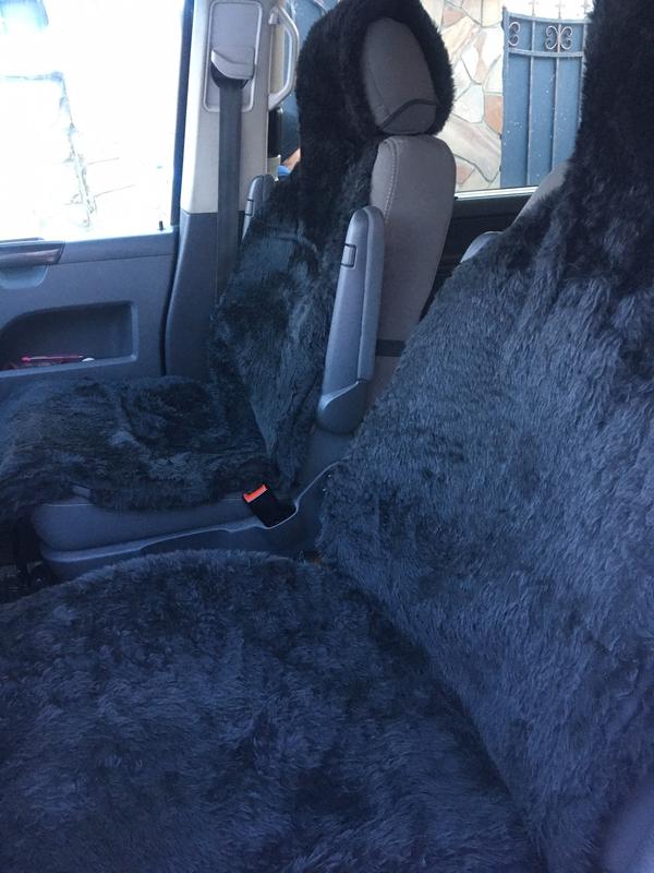 Накидка на сиденье автомобиля из натурального меха овчины пара: цена ...
