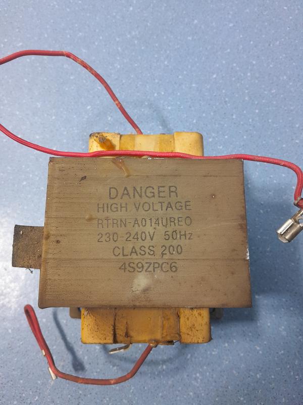 Высоковольтный трансформатор для микроволновой печи RTRN-A014UREO: цена ...