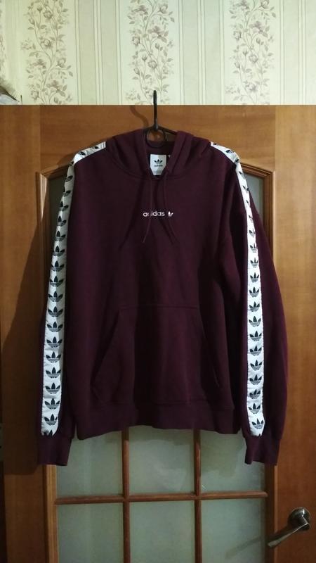 Pull adidas rouge clearance bordeaux