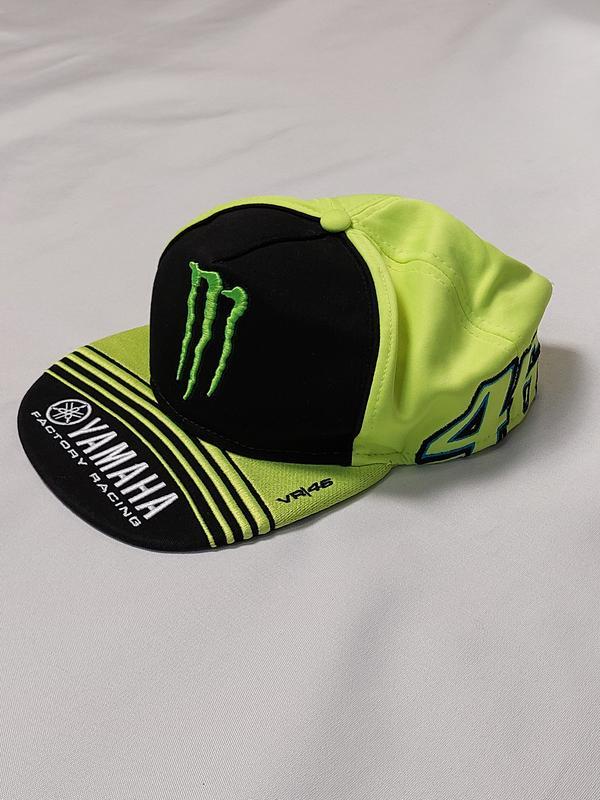 Гоночна кепка monster energy yamaha valentino rossi 46 racing cap: цена ...