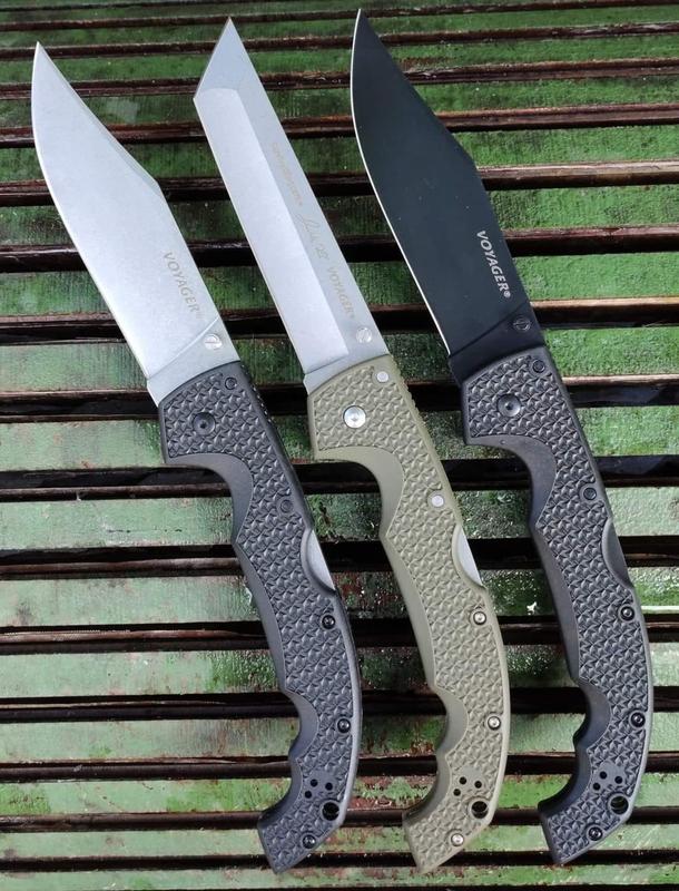 COLD STEEL VOYAGER XL нож складной тактический раскладной колд...: цена ...