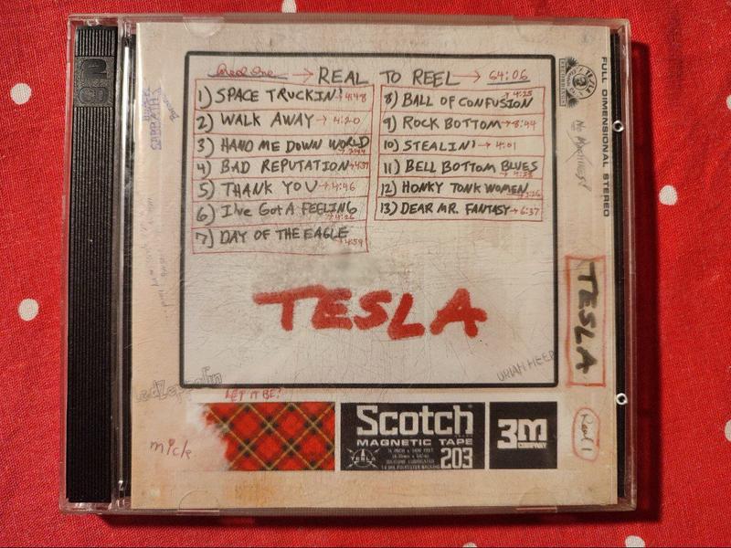 CD Tesla – Real To Reel 1 & 2 (unofficial): цена 99 грн - купить Носители  информации на ИЗИ