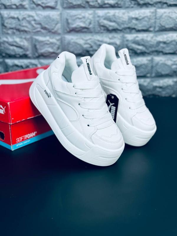 !! новинка!! женские кроссовки puma белые кроссовки пума: цена 1599 грн ...