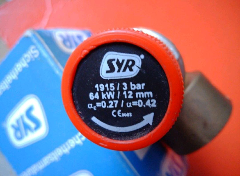 Клапан предохранительный пропорциональный мембранный SYR 1915 - 250 ...