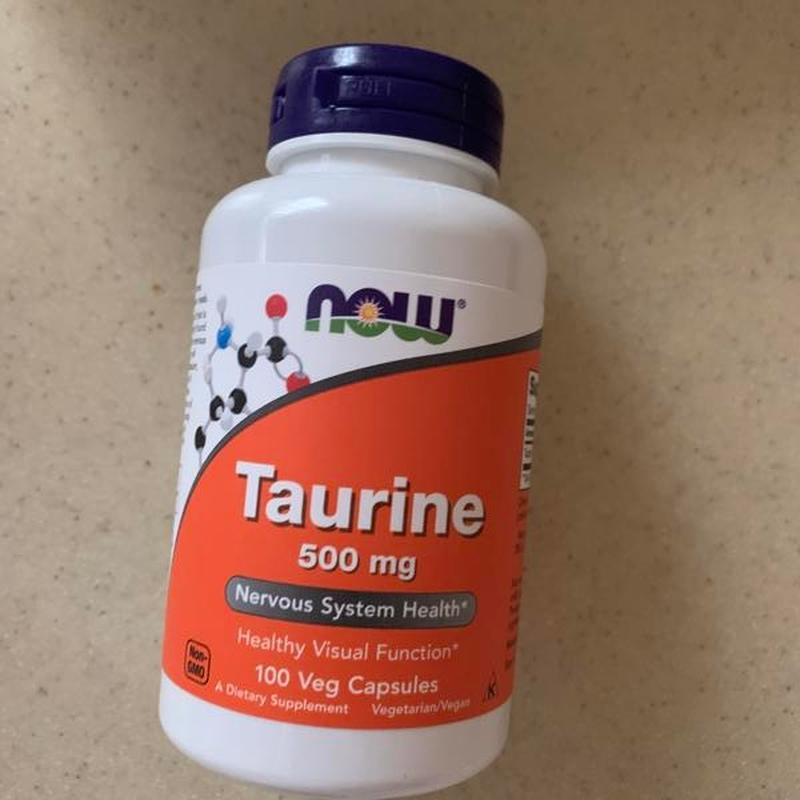 Таурин, Taurine, США, 500 мг, 100 капсул: цена 300 грн - купить ...