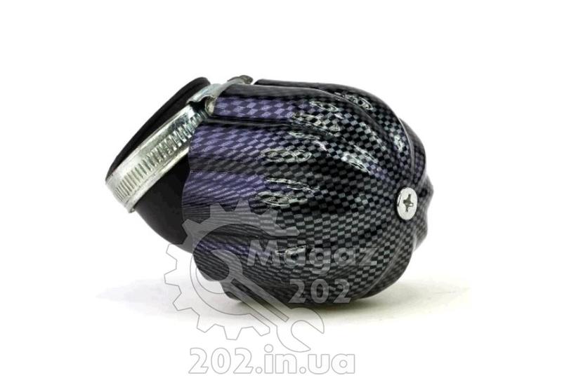 Фильтр воздушный (нулевик) Ø28mm, колокол (карбон) EVO-2: цена 201 грн ...