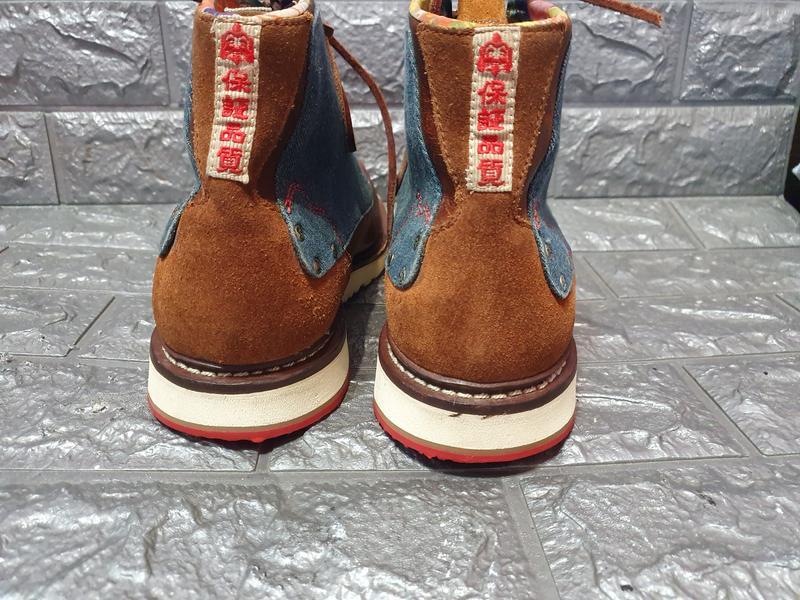 Evisu boots clearance